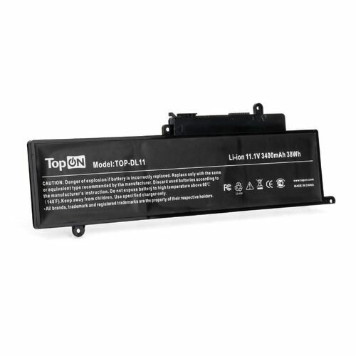 Аккумулятор для ноутбука Dell Inspiron 11-3000, 11-3147, 13-7000, 13-7347, 13-7348 Series 3400мАч 11.1V TopON TOP-DL11 - фото №3