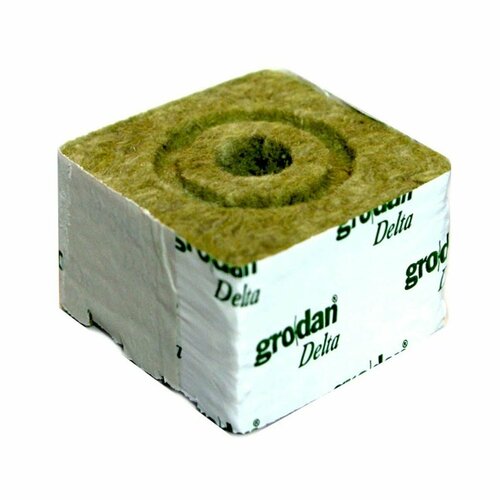 Минеральная вата кубик Grodan Delta 10х10х6.5 см.