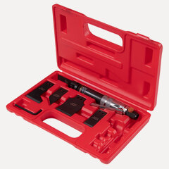 Изображение товара Нож скребковый пневматический, 4200 кол/мин, с набором насадок, 6 предметов MIGHTY SEVEN QK-112N