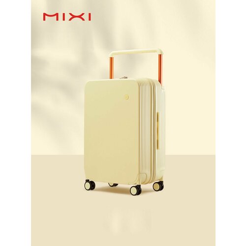 фото Чемодан mixi, 39 л, размер s, желтый