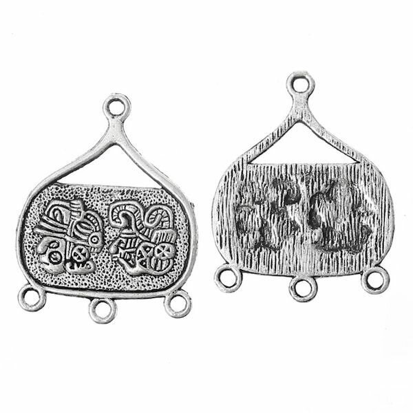 Коннектор на 3 нити "Майя" #3, 6 штук. — фото 1