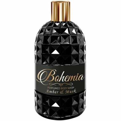 Парфюмированный гель для душа Bohemia Амбра и мускус диск-топ, 500 мл