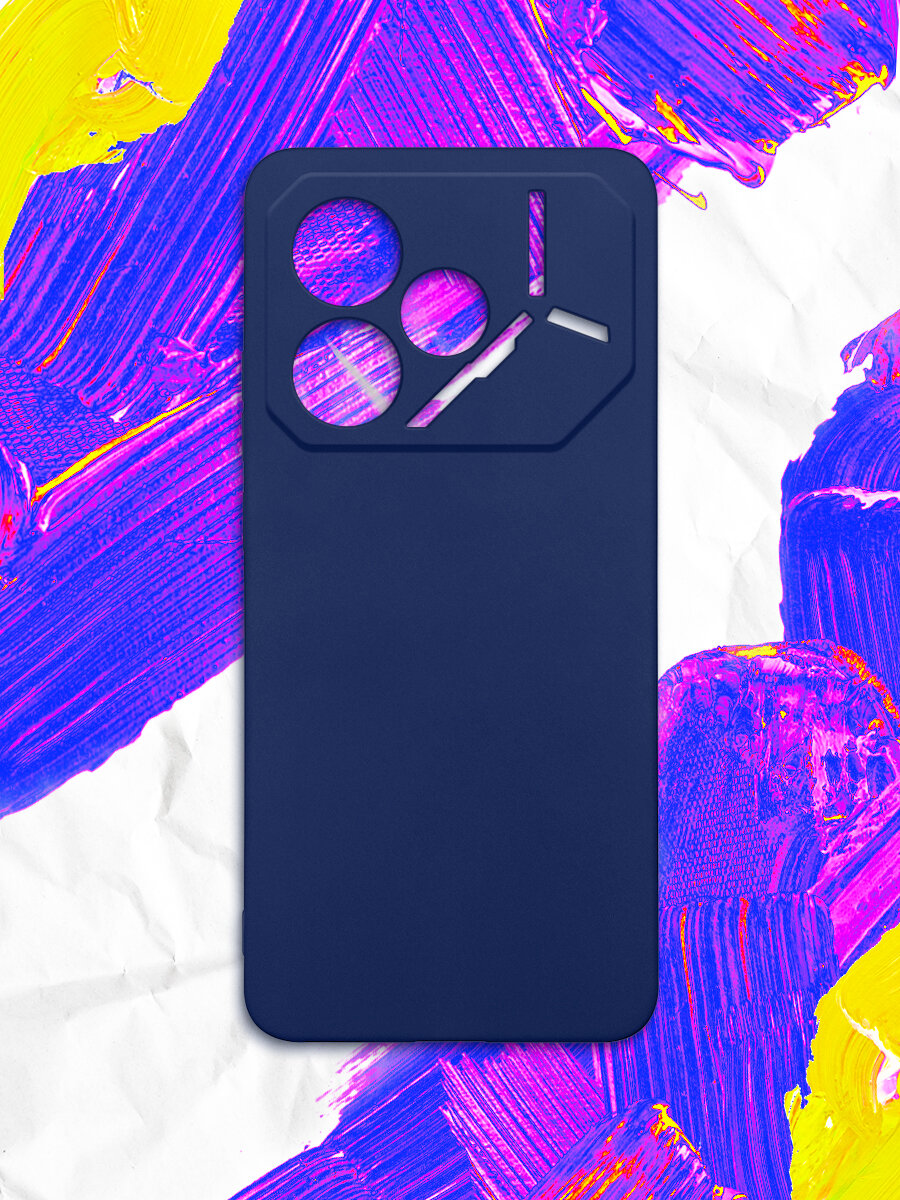 Чехол для Tecno Pova 6 Pro, Техно Пова 6 Про JM tCase-10 (blue) — фото 1