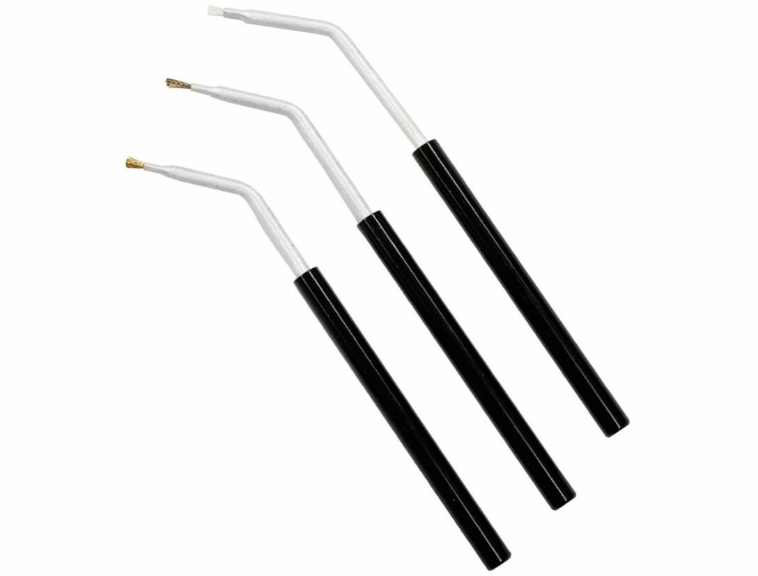 Набор угловых щёточек 3 штуки Birchwood Casey Angled Cleaning Brushes