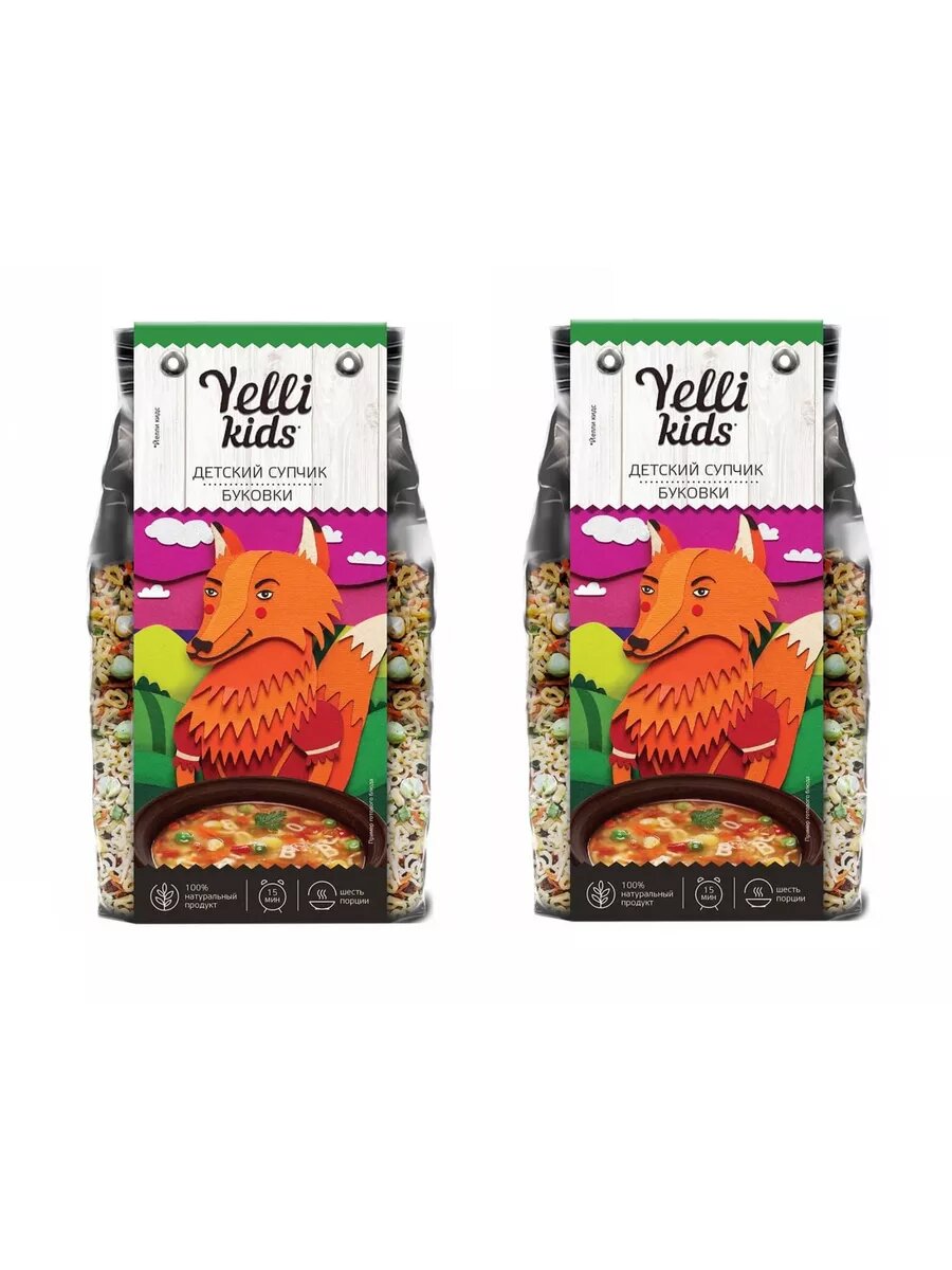 Суп Yelli детский буковки 80 г