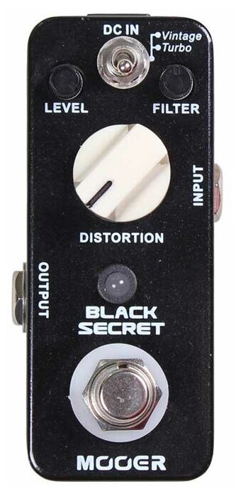 Mooer Black Secret Distortion Гитарная педаль