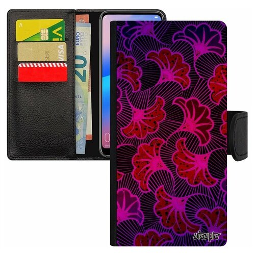 фото Чехол-книжка на мобильный xiaomi redmi 6a, "африканский принт" wax цветы utaupia