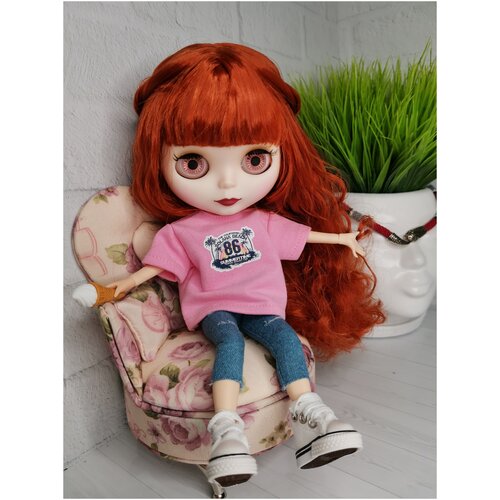 Кукла Блайз (Blythe) Райз/ шарнирная подставка для куклы блайз blythe toysfabric подставка деревянная из бука