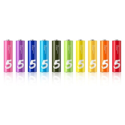 Батарейка AA - Xiaomi Rainbow ZI5 Colors (10 штук) AA501