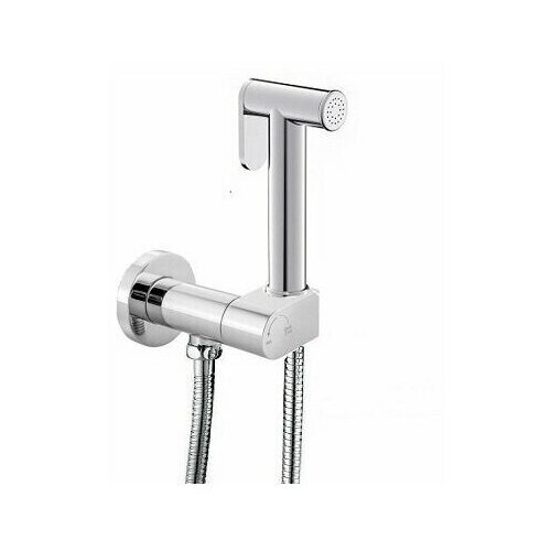 Смеситель для биде с гигиеническим душем, комплект скрытого монтажа Hansen H6112, цвет хром