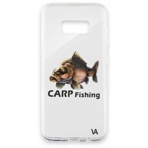 фото Чехол силиконовый veduta samsung galaxy s8+ carp fishing