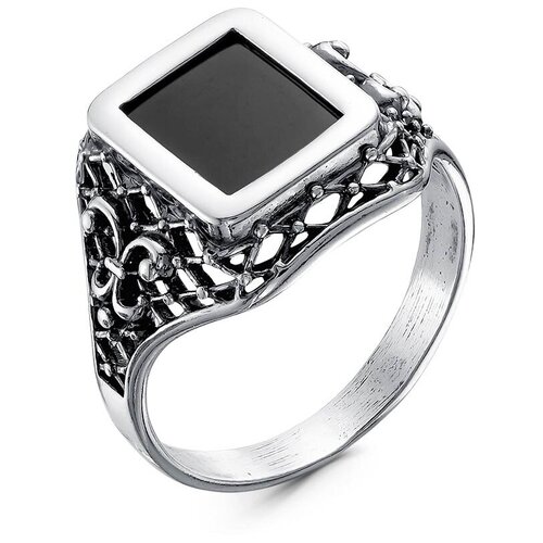 фото Кольцо из серебра с ювелирным стеклом б236367 зао "красная пресня"