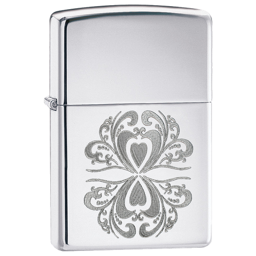 Зажигалка Zippo MIRRORED HEARTS