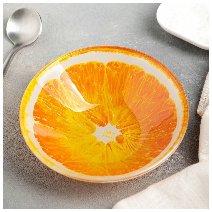 Миска Доляна "Апельсин", 150 мл, d-12 см