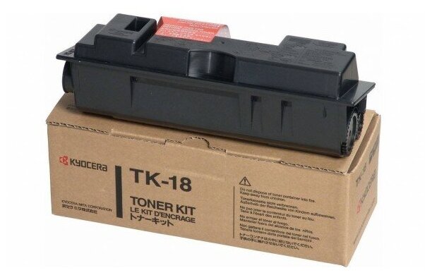 Тонер-картридж TK-18 Black для KYOCERA FS-1018MFP/1118MFP/1020D