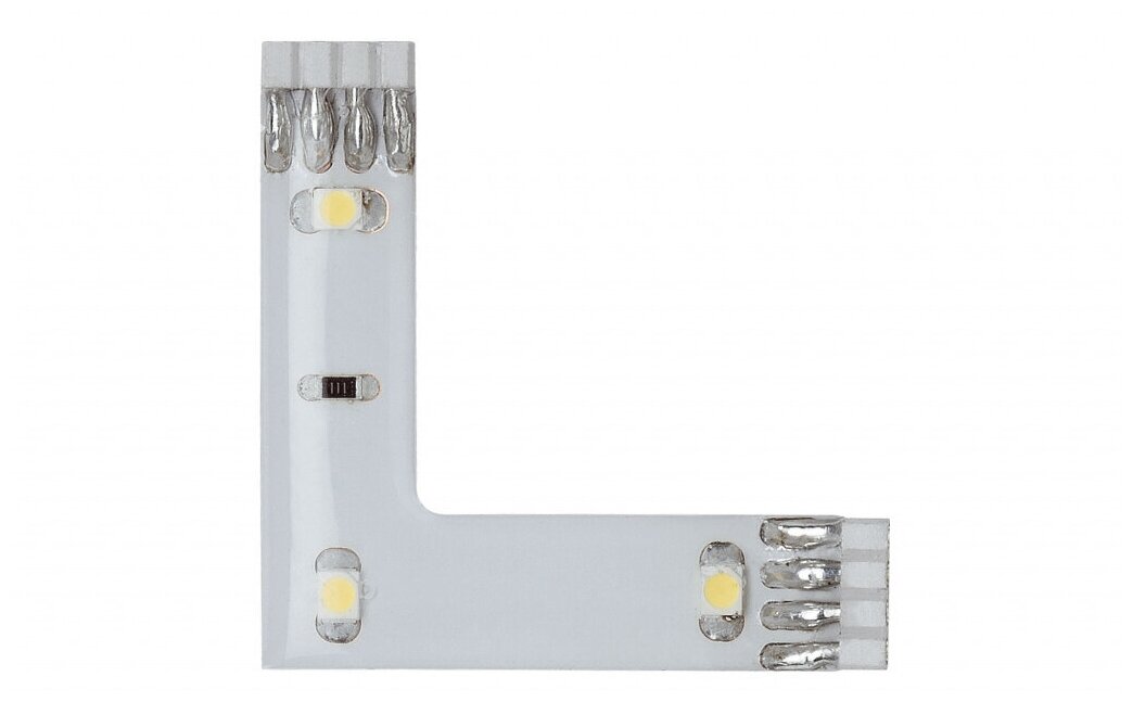 Угловой элемент LED 90-Connector 3x0,24W Set Warmwei 12V DC Wei Kunststoff