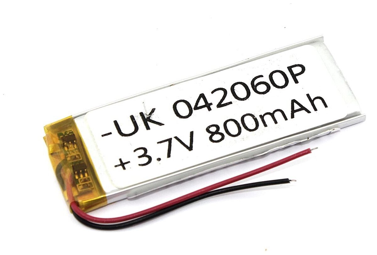 Аккумулятор Li-Pol (батарея) 4*20*60мм 2pin 3.7V/800mAh