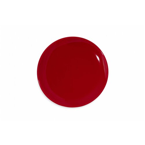 Тарелка круглая Coupe d-18 см, фарфор, цвет красный, Lantana, SandStone