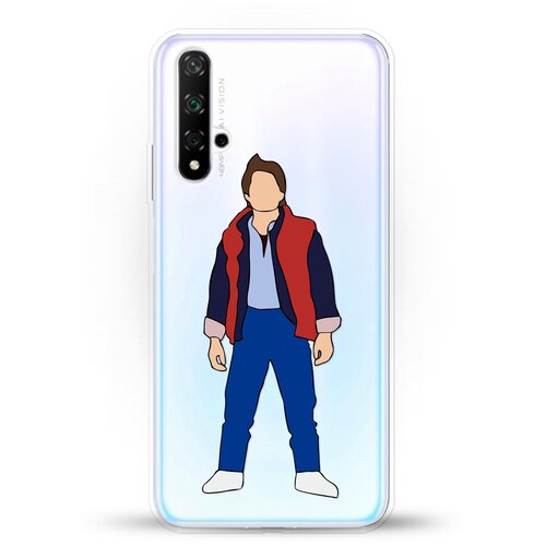 фото Силиконовый чехол марти на huawei nova 5t andy & paul