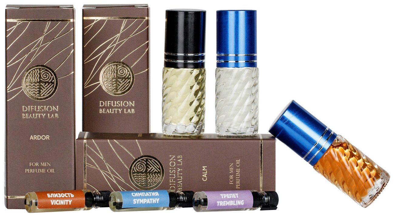 Difusion Beauty Lab парфюмерный набор Азарт, 5 мл, 85 г