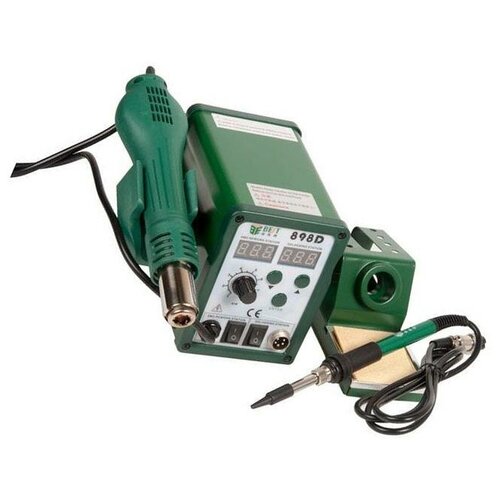 Паяльная станция 2-в-1 BEST паяльное оборудование BST-878D 908600₽