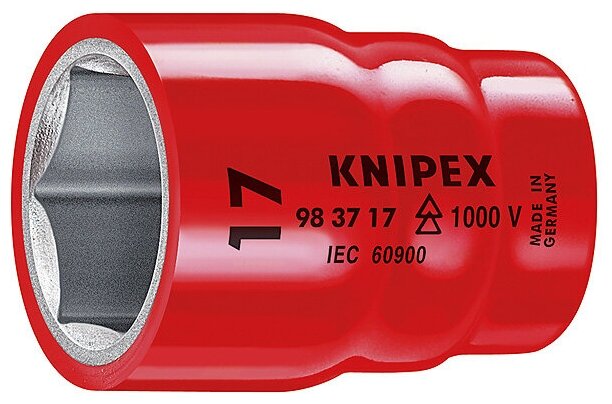 Торцовая головка для винтов с шестигранной головкой 3/8 KNIPEX KN-983710