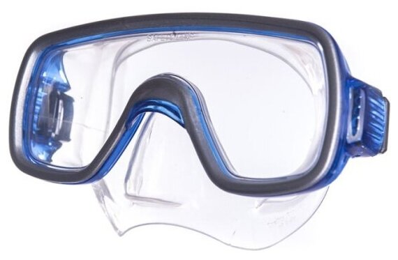 Маска Salvas Geo Jr Mask, для плавания арт. CA105S1BYSTH, безопасн. стекло, силикон, размер: Junior, синий