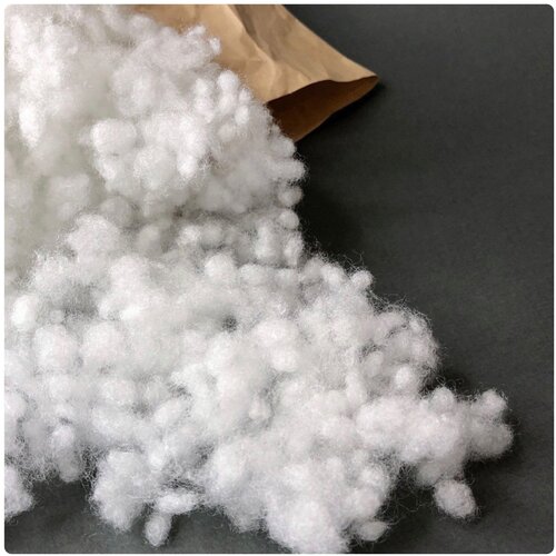 Наполнитель 5 кг синтешар для игрушек, подушек, 1 сорт белый