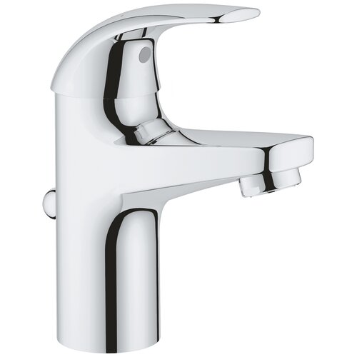 фото Смеситель для раковины (умывальника) grohe baucurve 32805000 хром