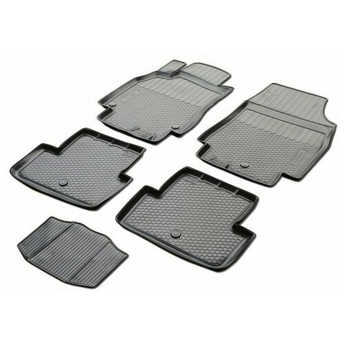 Автоковрик CarMega для Mazda 3 (2013-2018), полиуретан