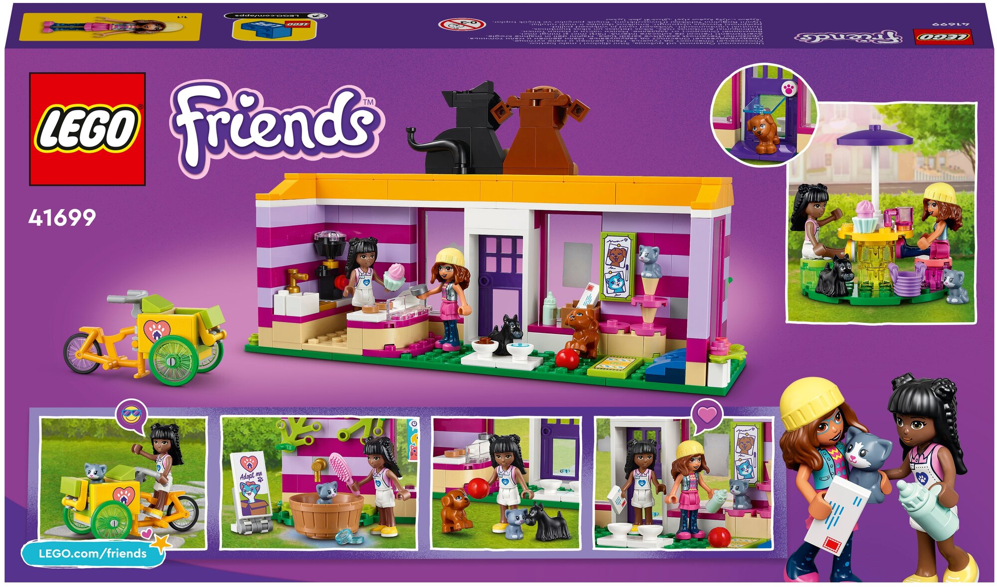 Конструктор LEGO Friends 41699 "Кафе-приют для животных" - фото №7