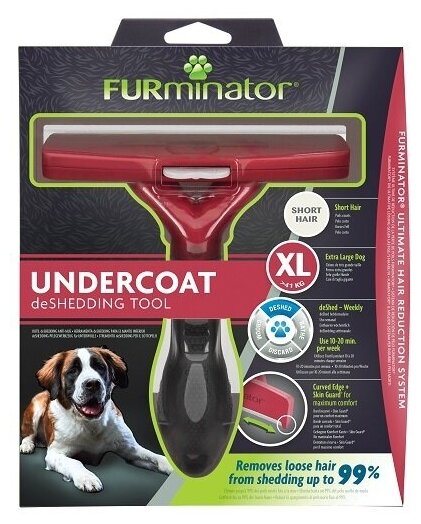 Фурминатор FURminator XL для гигантских собак с короткой шерстью - фотография № 1