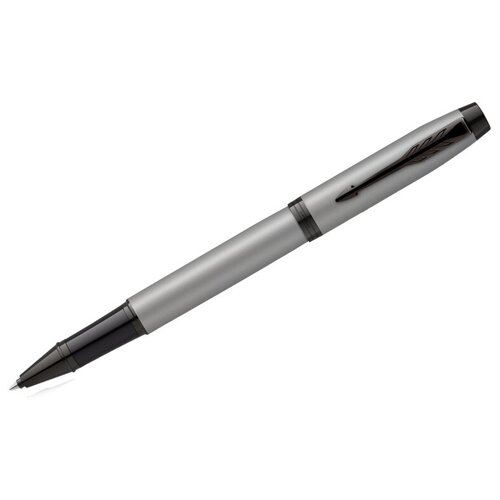 ручка перьевая parker im essential stainless steel ct средняя 1 0мм подар уп 2143636 Ручка-роллер Parker IM Achromatic Grey