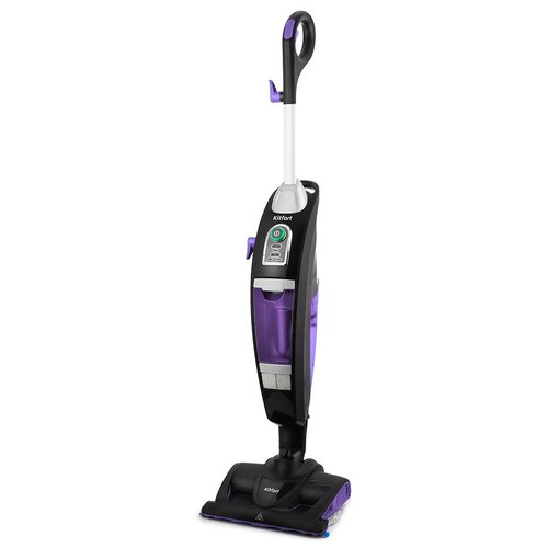 Вертикальный паровой пылесос 2 в 1 Kitfort KT-535-1 чёрный 1975200₽