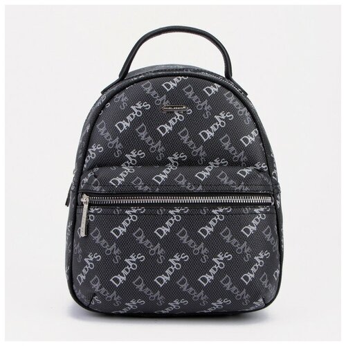 фото Рюкзак, отдел на молнии, 2 наружных кармана, цвет чёрный david jones