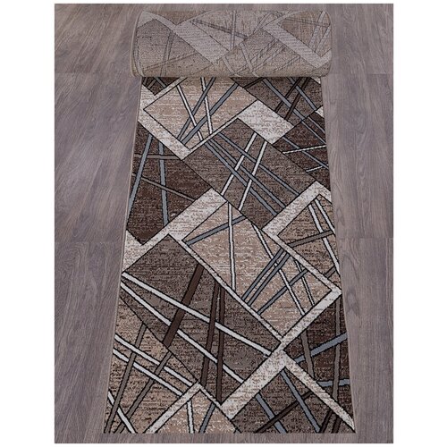 Ковровая дорожка D487 - BEIGE-BROWN 2 - коллекция SIERRA 0.80x30.00