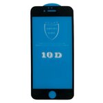 Защитное стекло для iPhone 6, 6S, черное (black) Full Glue ZeepDeep 10/20D - изображение