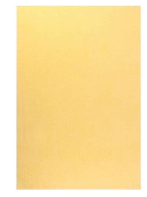Полотенце махровое «Радуга» цвет жёлтый, 70х130, 295 гр/м - фотография № 1