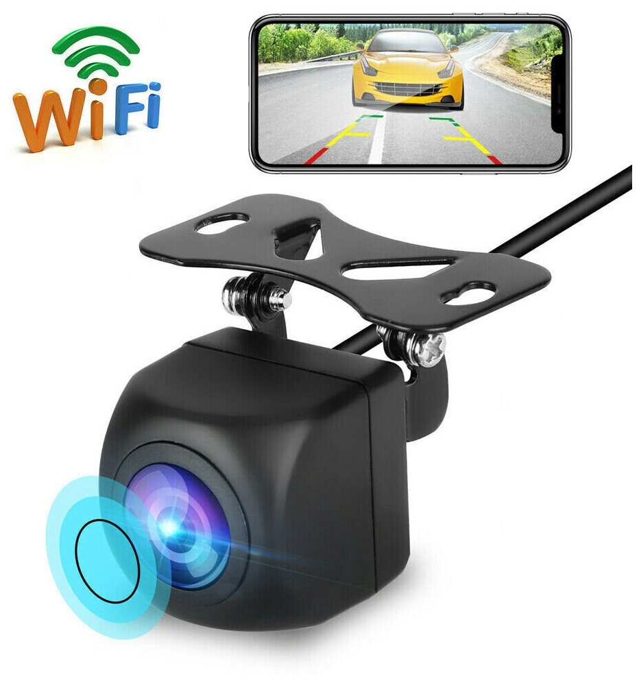 Камера заднего хода вида на автомобиль с Wi Fi (1080P 12В) TS-CAV29 TDS