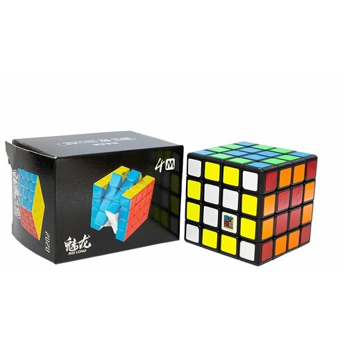 Кубик Рубика MoYu MFJS Meilong 4х4 магнитный (black) hellocube moyu meilong 6x6x6 волшебный куб mofangjiaoshi mf6 6x 6 скоростной куб игрушка головоломка 68 мм magico cubo развивающие игрушки