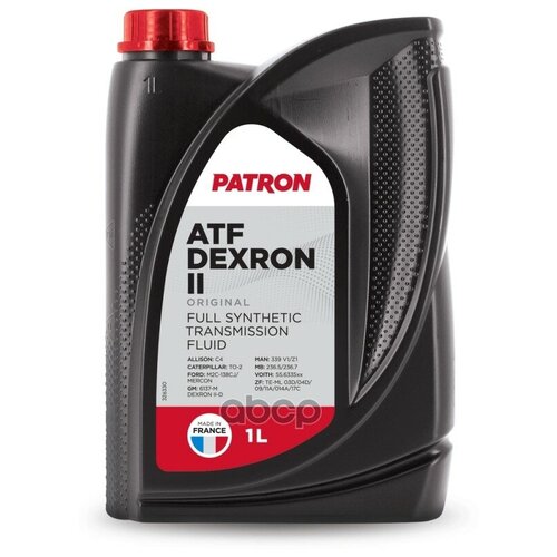 Масло трансмиссионное Patron ATF DEXRON II