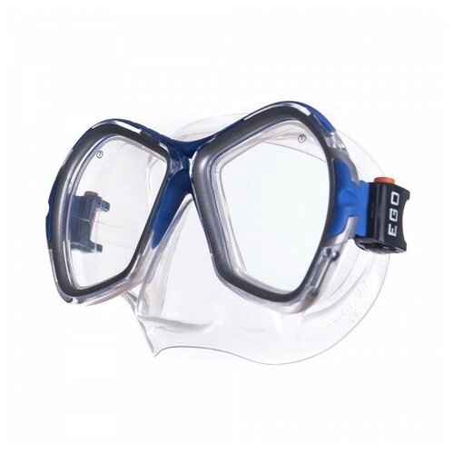 Маска для плавания Salvas Phoenix Mask, арт. CA520S2BYSTH, зак.стекло, силикон, р. Senior, сереб/син