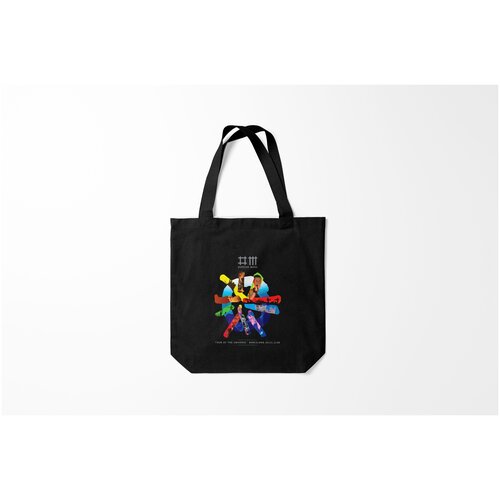 фото Сумка-шоппер / 40х40 см / рок / depeche mode tour of the universe barcelona burnettie