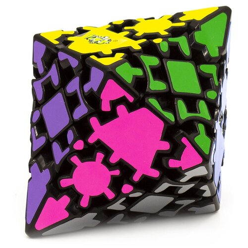 Головоломка LanLan Gear Hexagonal Dipyramid Черный шестеренчетая головоломка lanlan gear octahedron черный