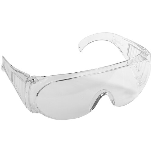 STAYER MX-3, открытого типа, прозрачные, монолинза с дополнительной боковой защитой и вентиляцией, защитные очки (11041)