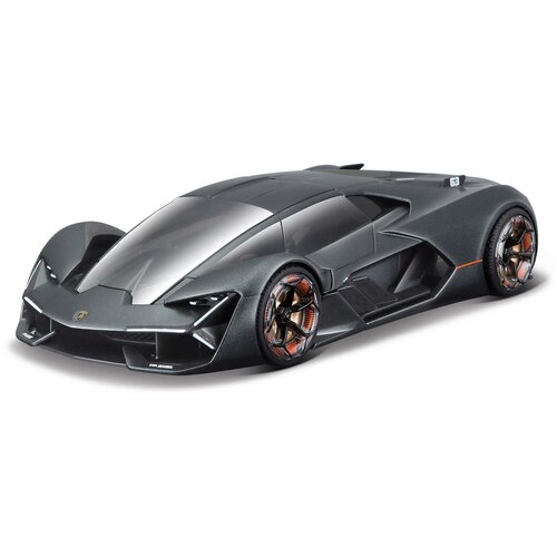 Maisto Машинка металлическая сборная Lamborghini Terzo Millennio, 1:24, серая сборная модель 1 24 sp al lamborghini terzo millennio n