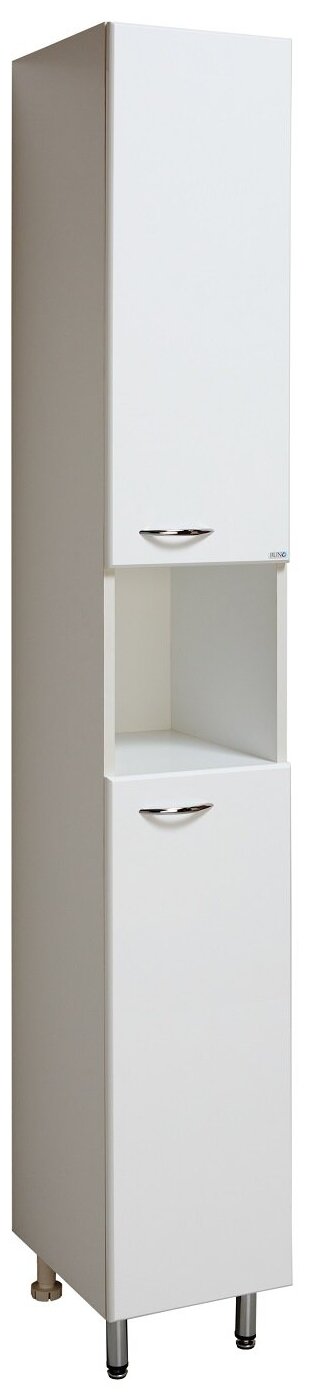 Шкаф-колонна (пенал) для ванной / Runo 28 /универсальный / напольный / тумба в ванную