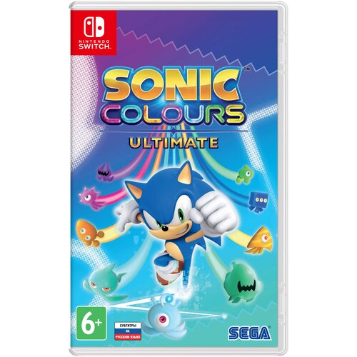 Игра Sonic Colours: Ultimate для Nintendo Switch, картридж