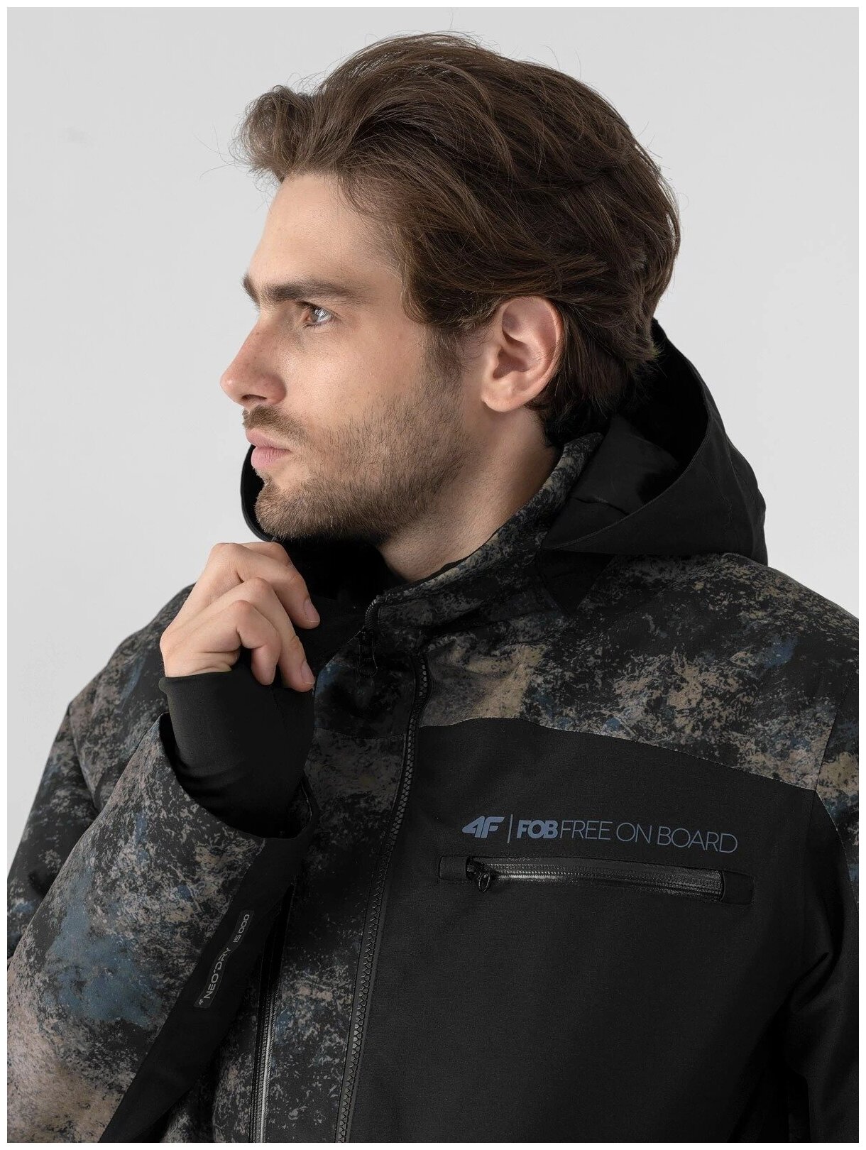 Куртк для сноуборда 4F MEN'S SNOWBOARD JACKETS Мужчины H4Z21-KUMS002-90A 