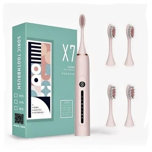 Электрическая зубная щетка Monclique X-7 цвет розовый 57000₽